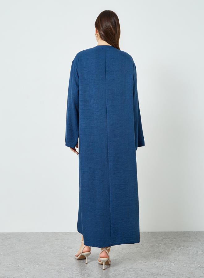 ستايلي عباية كيمونو بحافة واسعة للنساء - Image 5